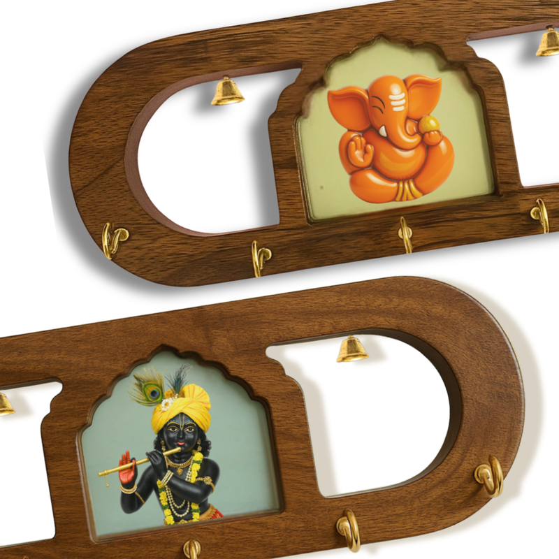 Devotional Solid Wood Keyholder