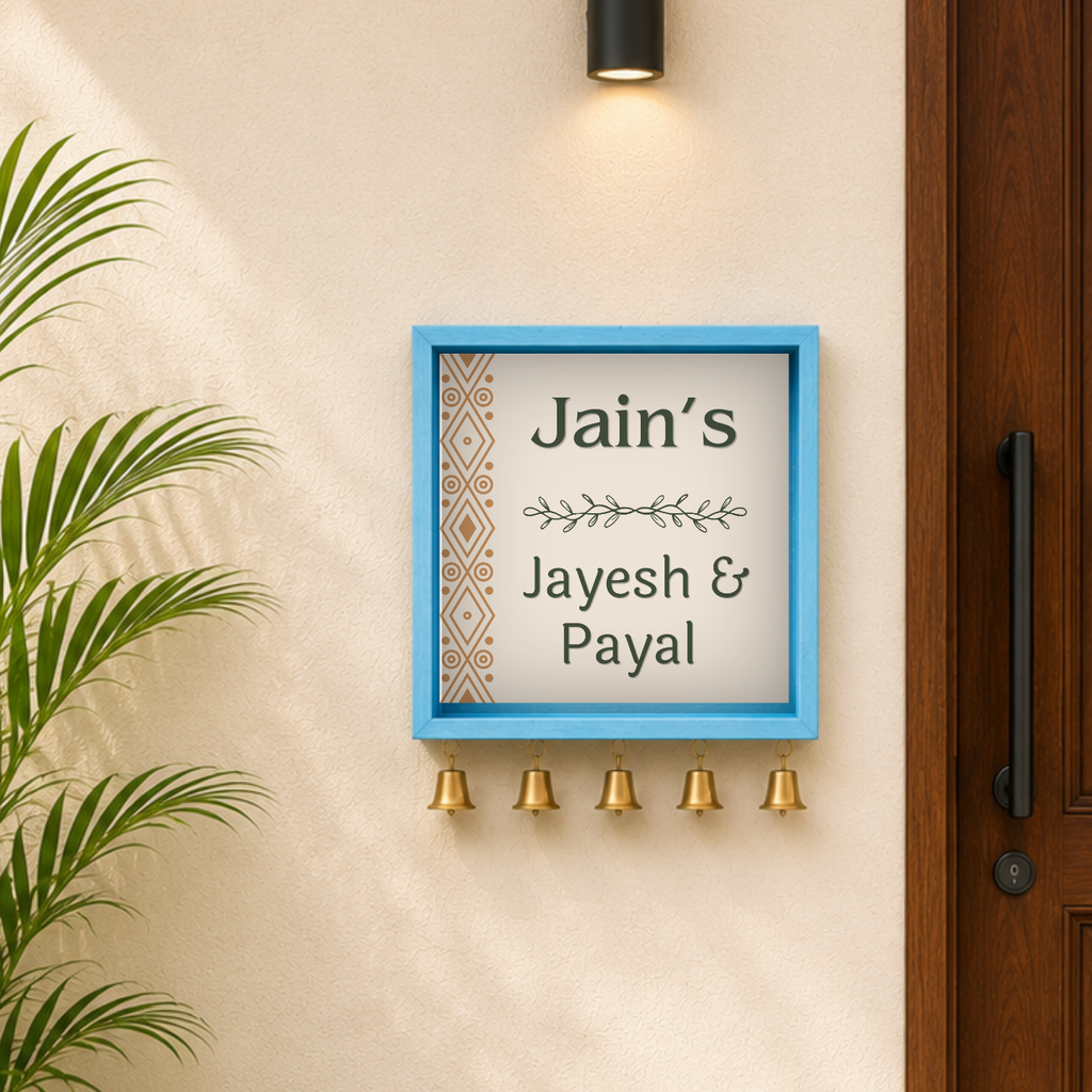 Craftpur Wooden Customized Name Plate