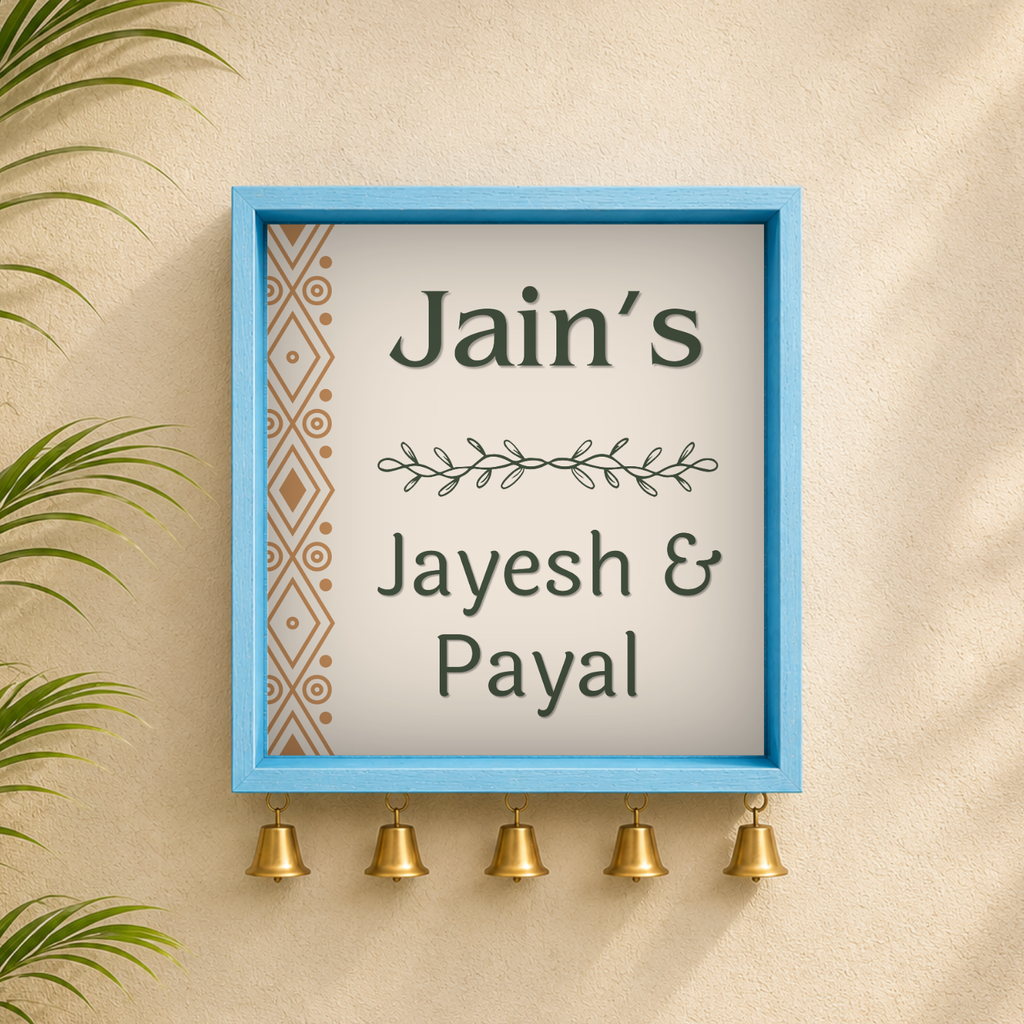 Craftpur Wooden Customized Name Plate