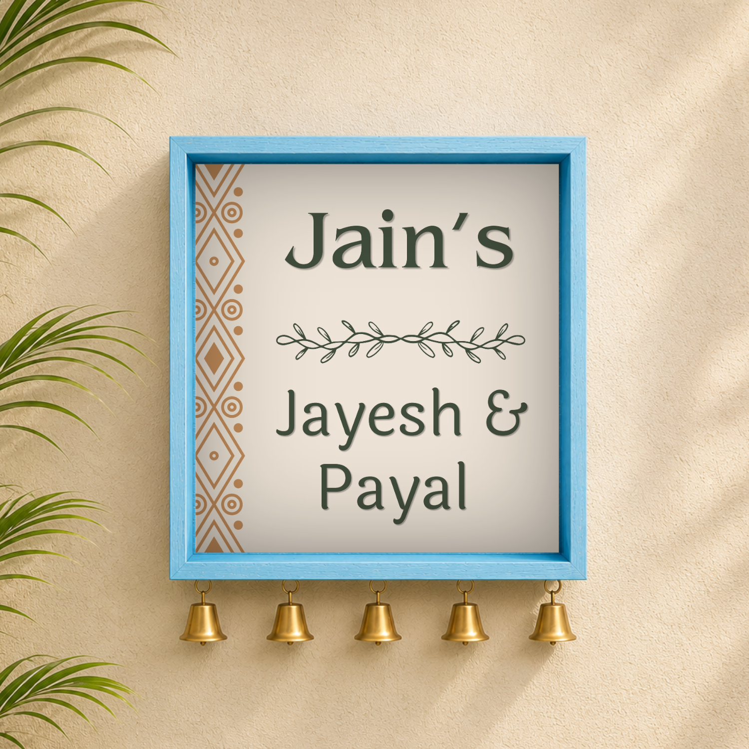 Craftpur Wooden Customized Name Plate
