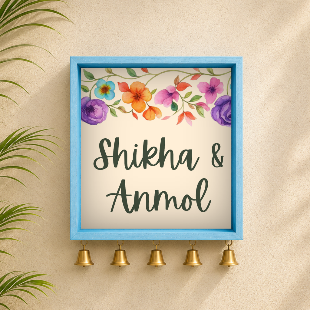 Craftpur Wooden Customized Name Plate