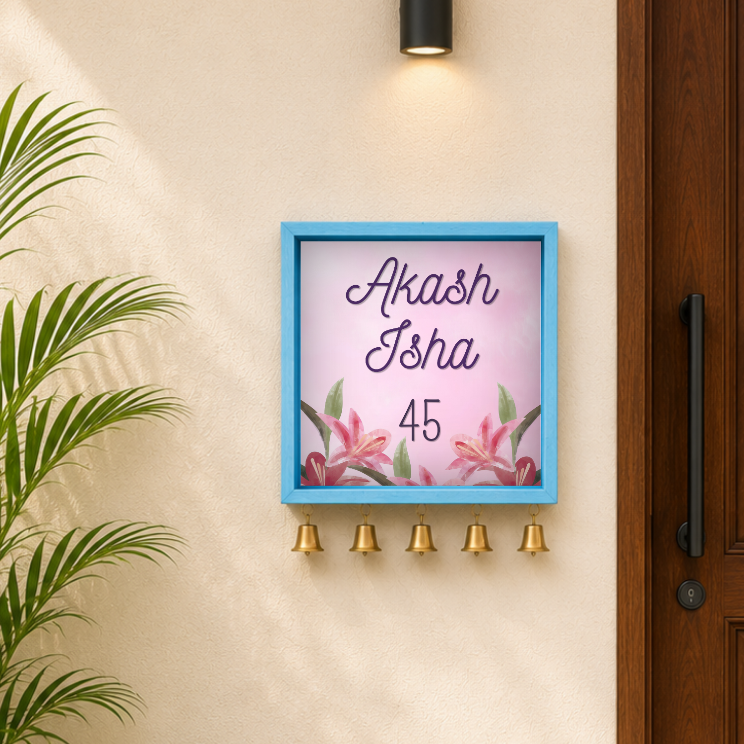Craftpur Customized Wooden Name Plate