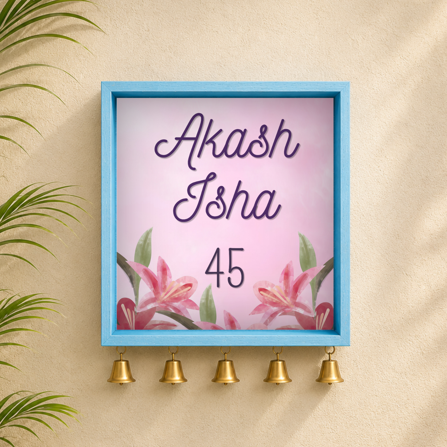 Craftpur Customized Wooden Name Plate