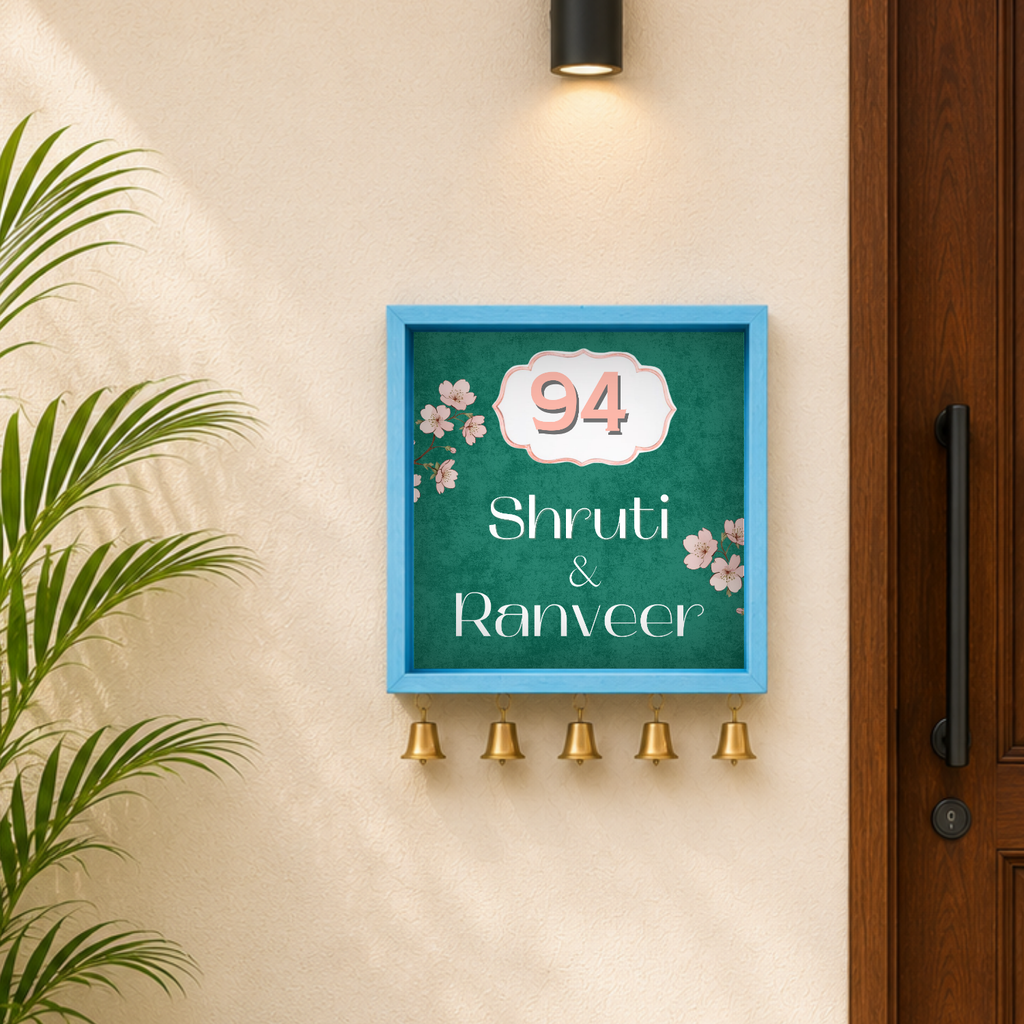 Craftpur Customized Wooden Name Plate