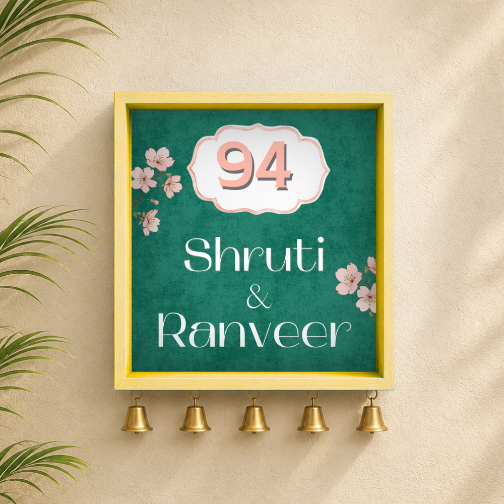 Craftpur Customized Wooden Name Plate