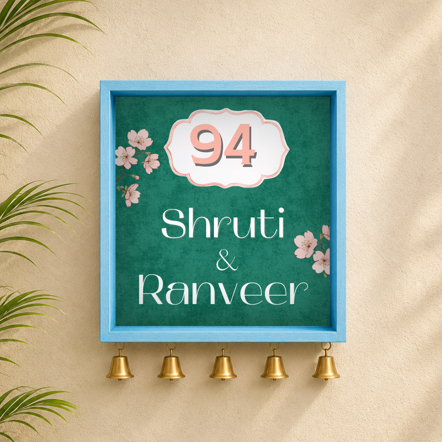 Craftpur Customized Wooden Name Plate