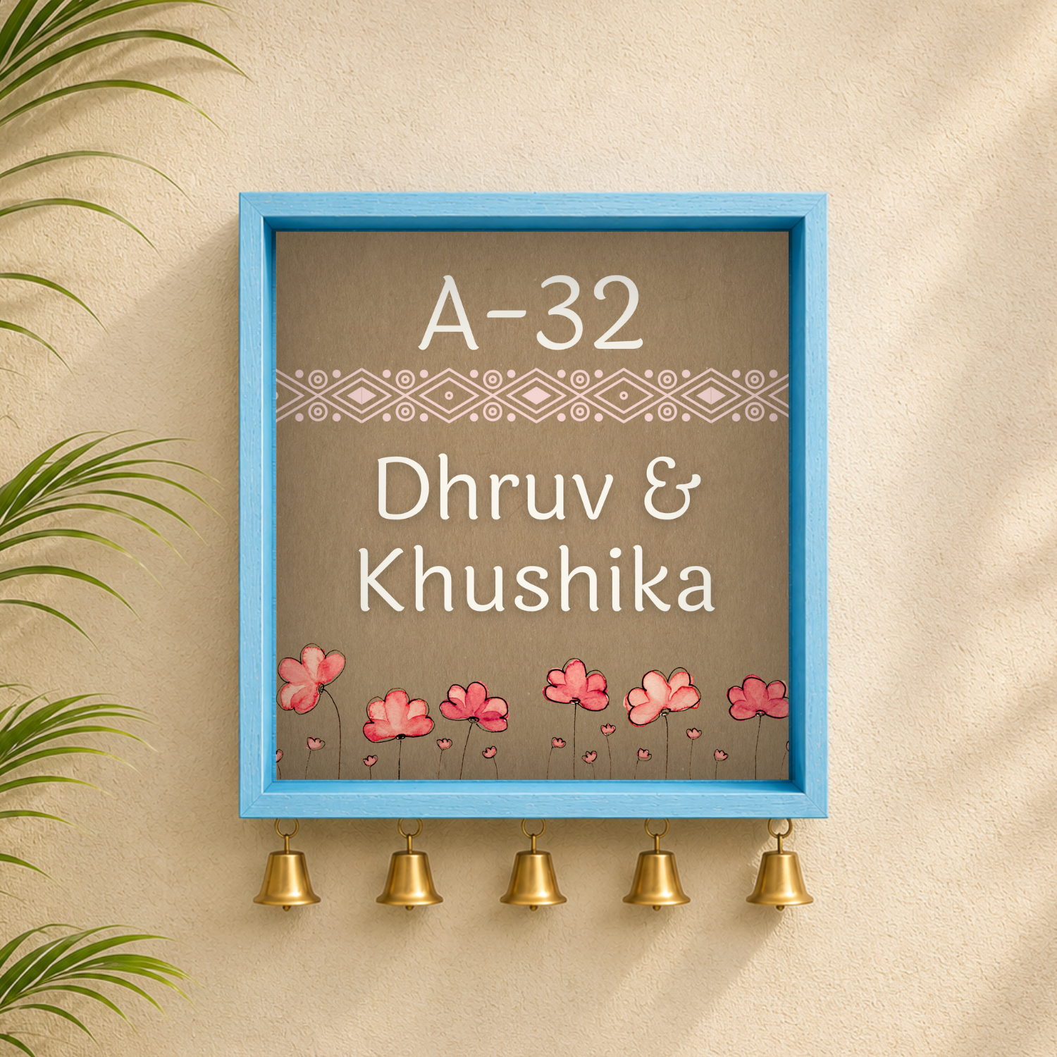 Craftpur Wooden Customized Name Plate