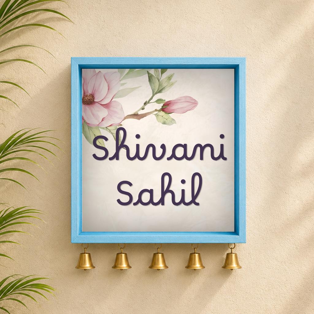 Craftpur Customized Wooden Name Plate