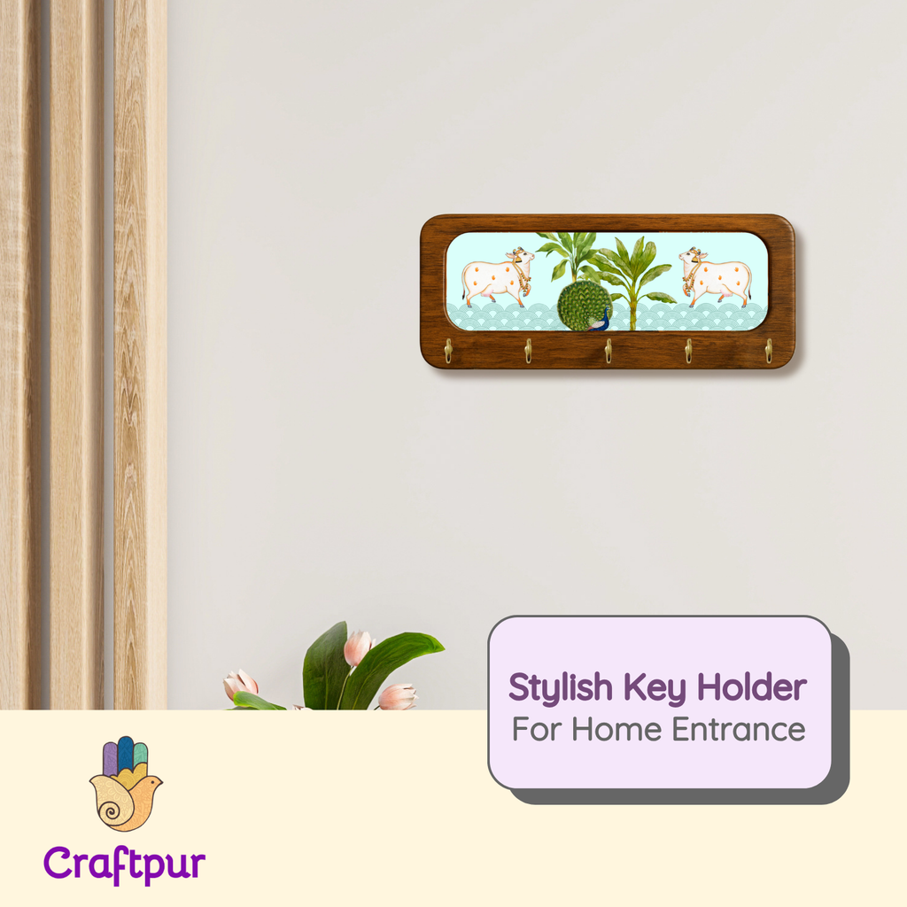 Beautiful Cow Keyholder