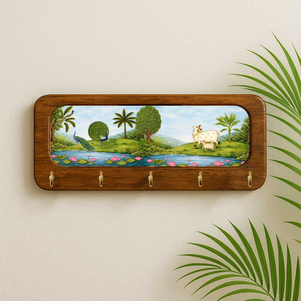 Beautifull Garden, Wooden Keyholder
