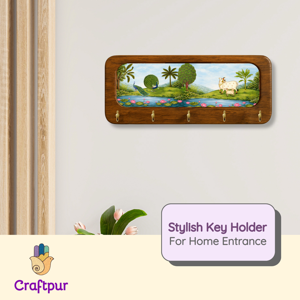 Beautifull Garden, Wooden Keyholder