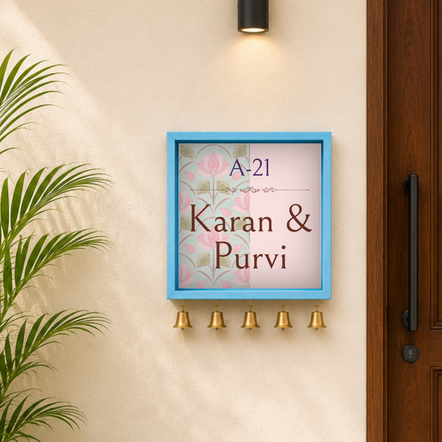 Craftpur Custom Wooden Name Plate