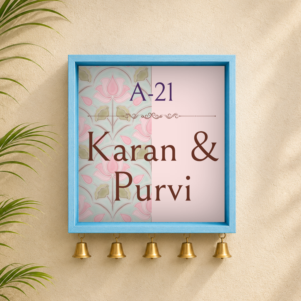 Craftpur Custom Wooden Name Plate