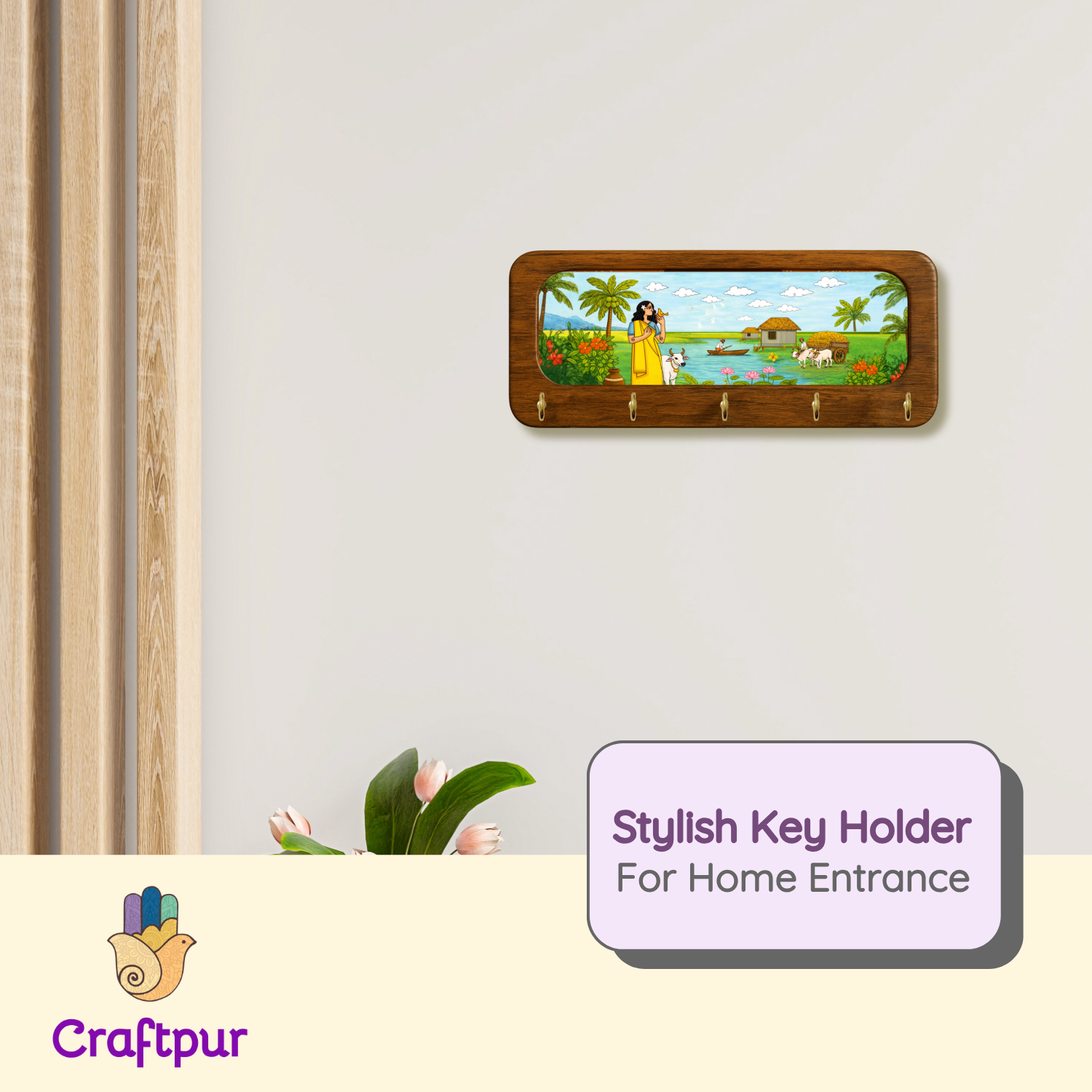 Bengall Art Keyholder
