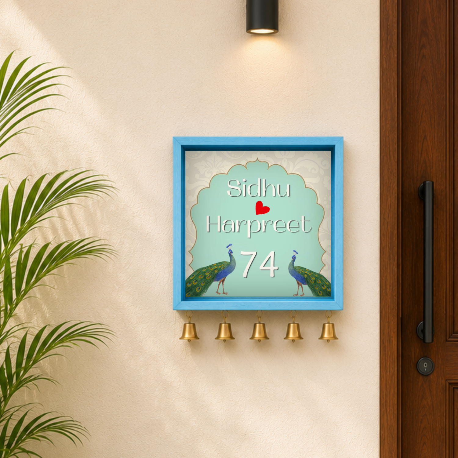 Craftpur Customized Wooden Name Plate