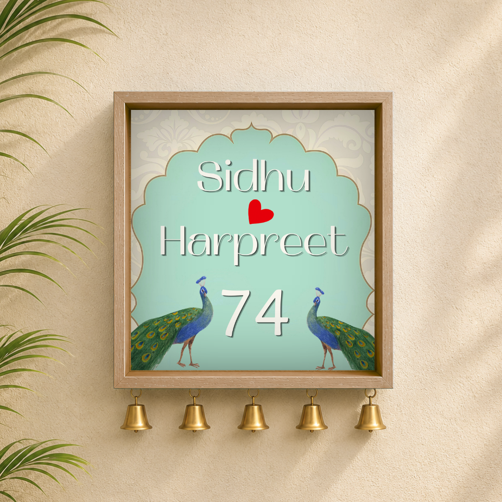 Craftpur Customized Wooden Name Plate