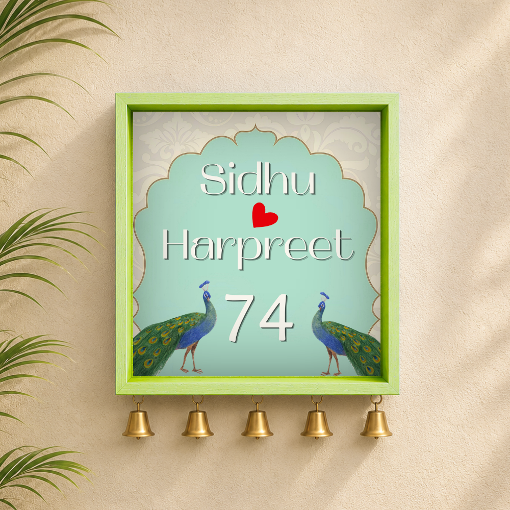 Craftpur Customized Wooden Name Plate