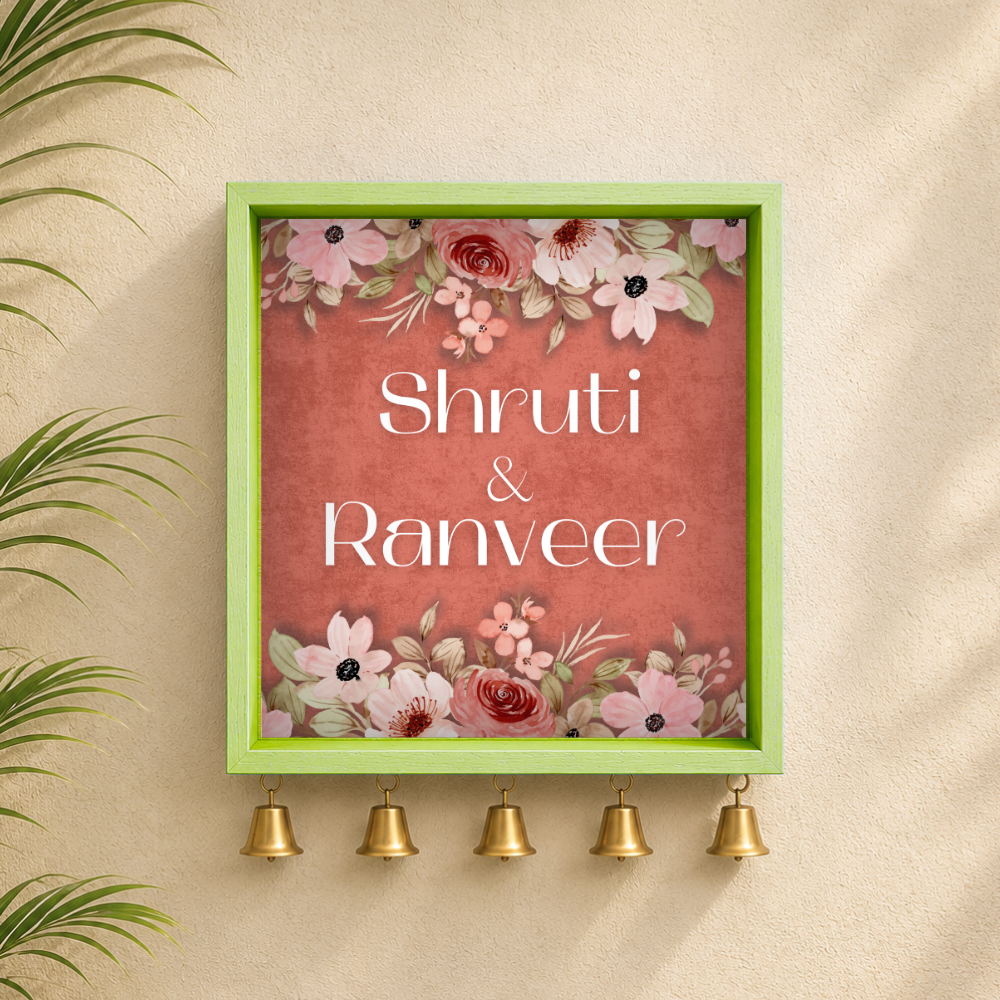Craftpur Customized Wooden Name Plate
