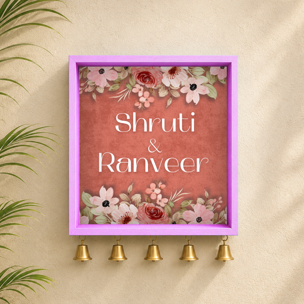 Craftpur Customized Wooden Name Plate