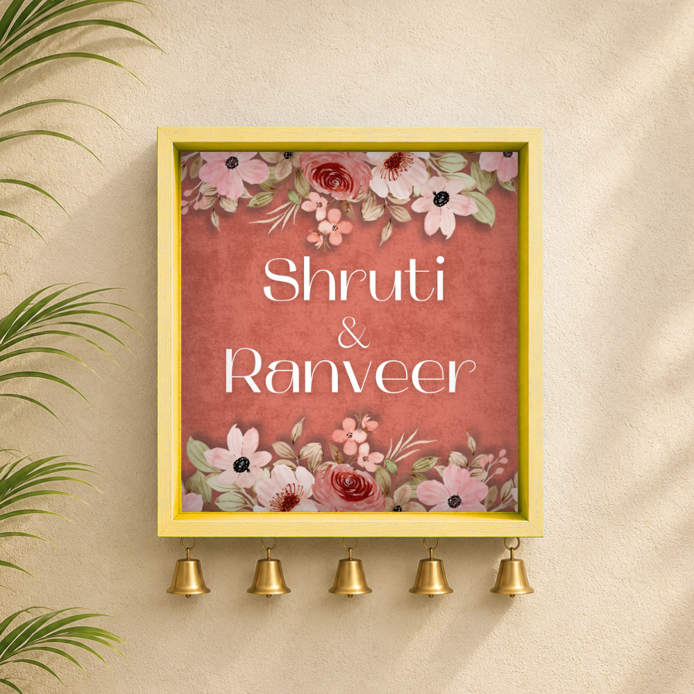 Craftpur Customized Wooden Name Plate