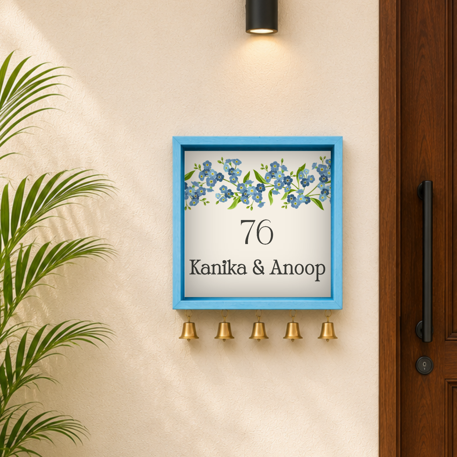 Craftpur Customized Wooden Name Plate