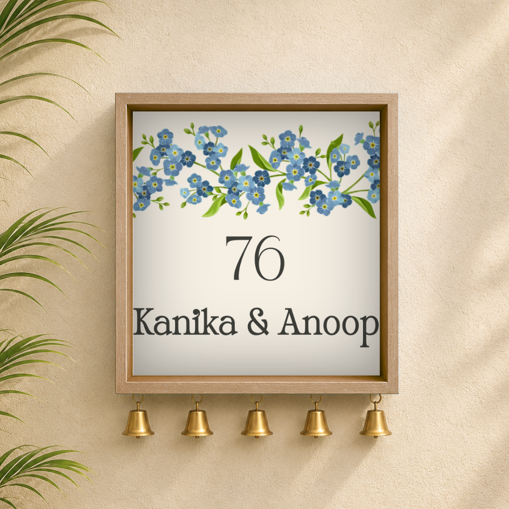 Craftpur Customized Wooden Name Plate