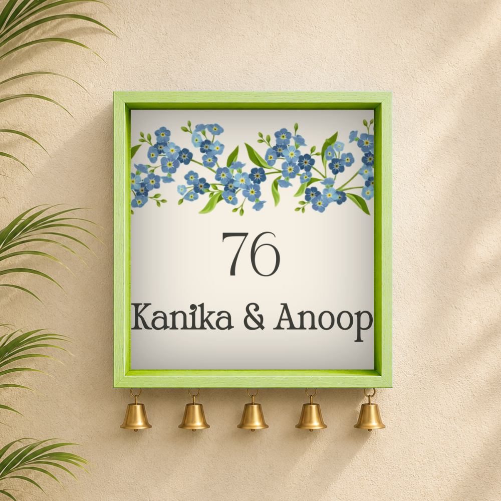 Craftpur Customized Wooden Name Plate