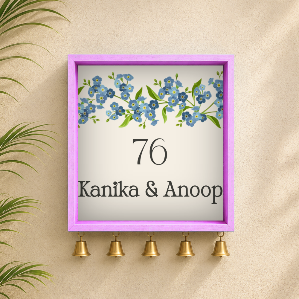 Craftpur Customized Wooden Name Plate
