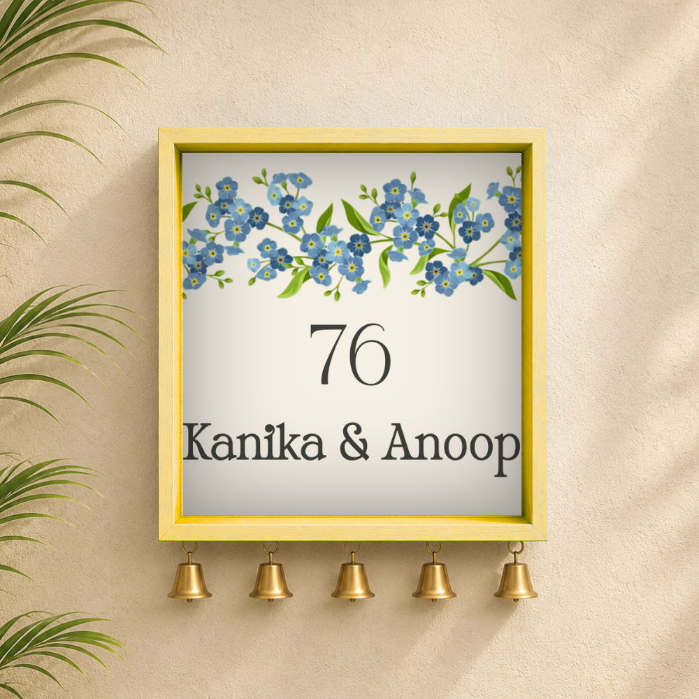 Craftpur Customized Wooden Name Plate