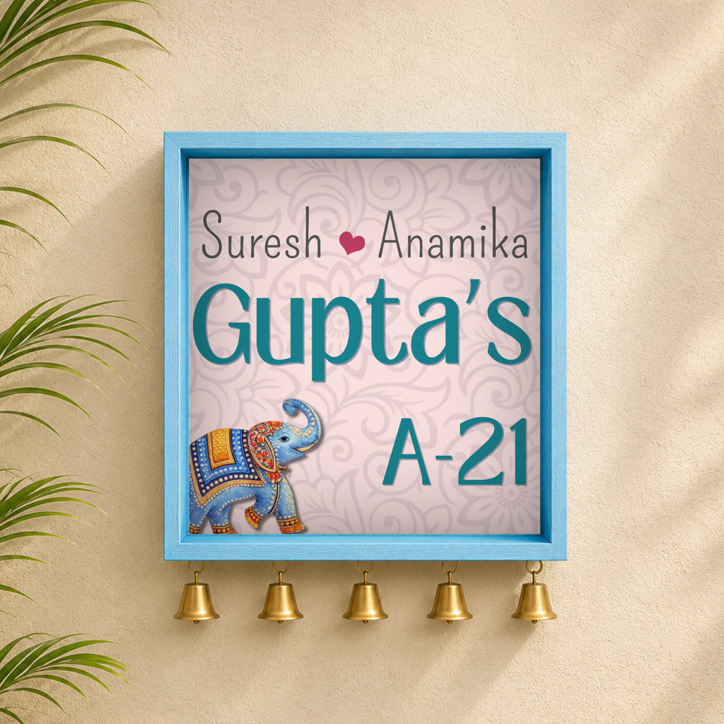Craftpur Customized Wooden Name Plate