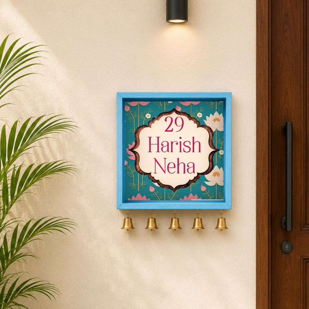 Craftpur Customized Wooden Name Plate