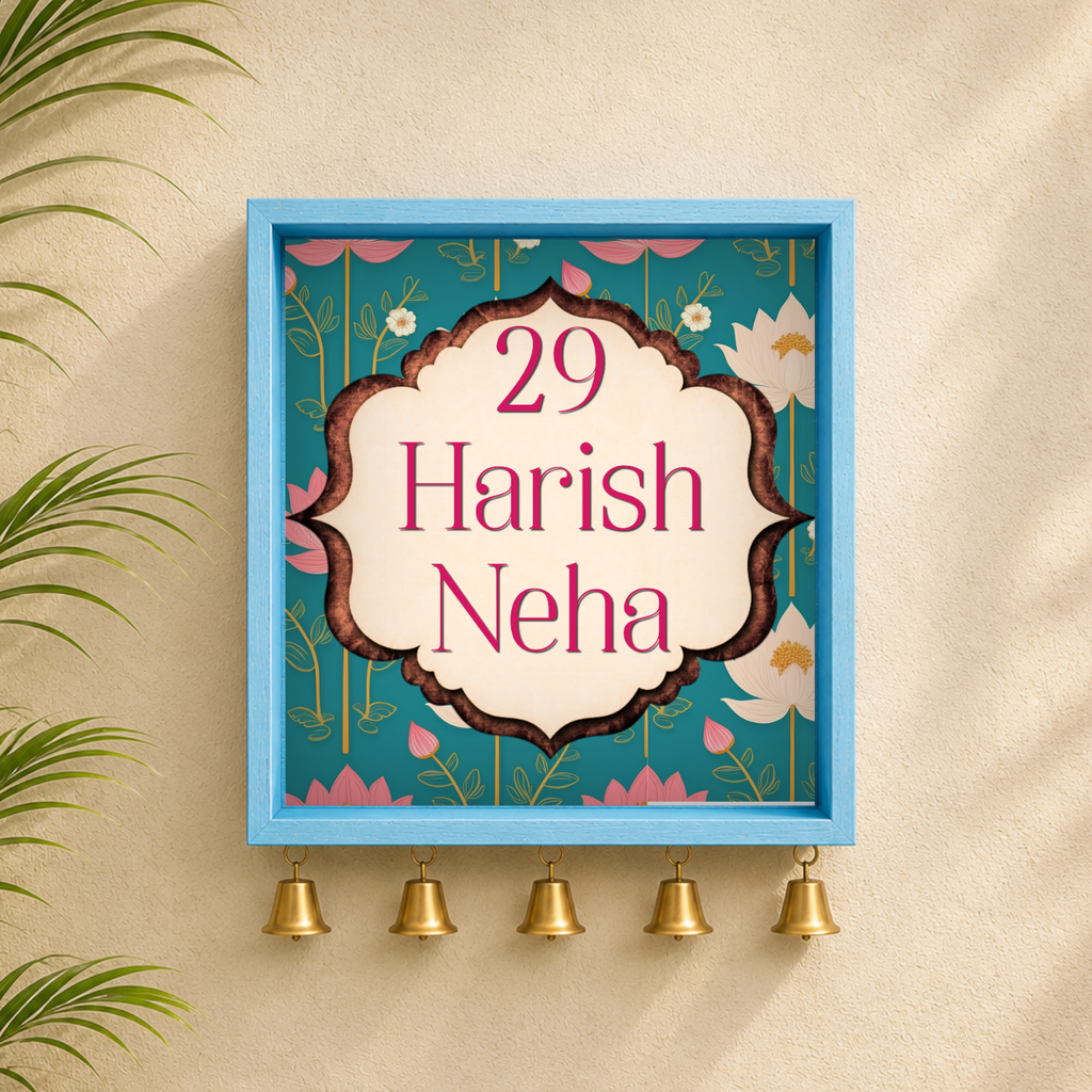Craftpur Customized Wooden Name Plate