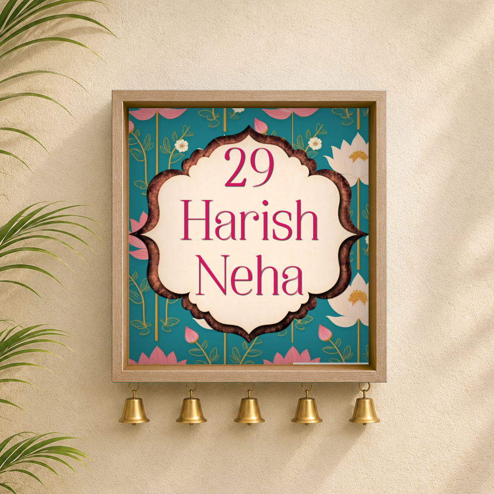 Craftpur Customized Wooden Name Plate