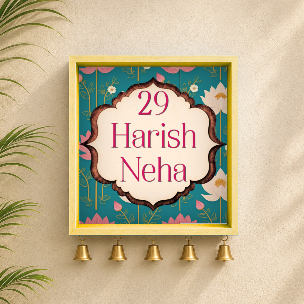 Craftpur Customized Wooden Name Plate