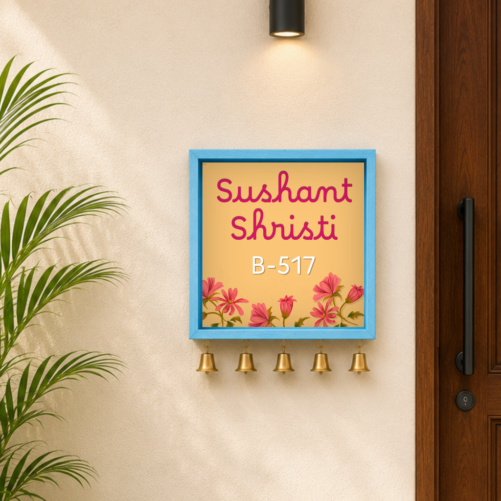 Craftpur Customized Wooden Name Plate