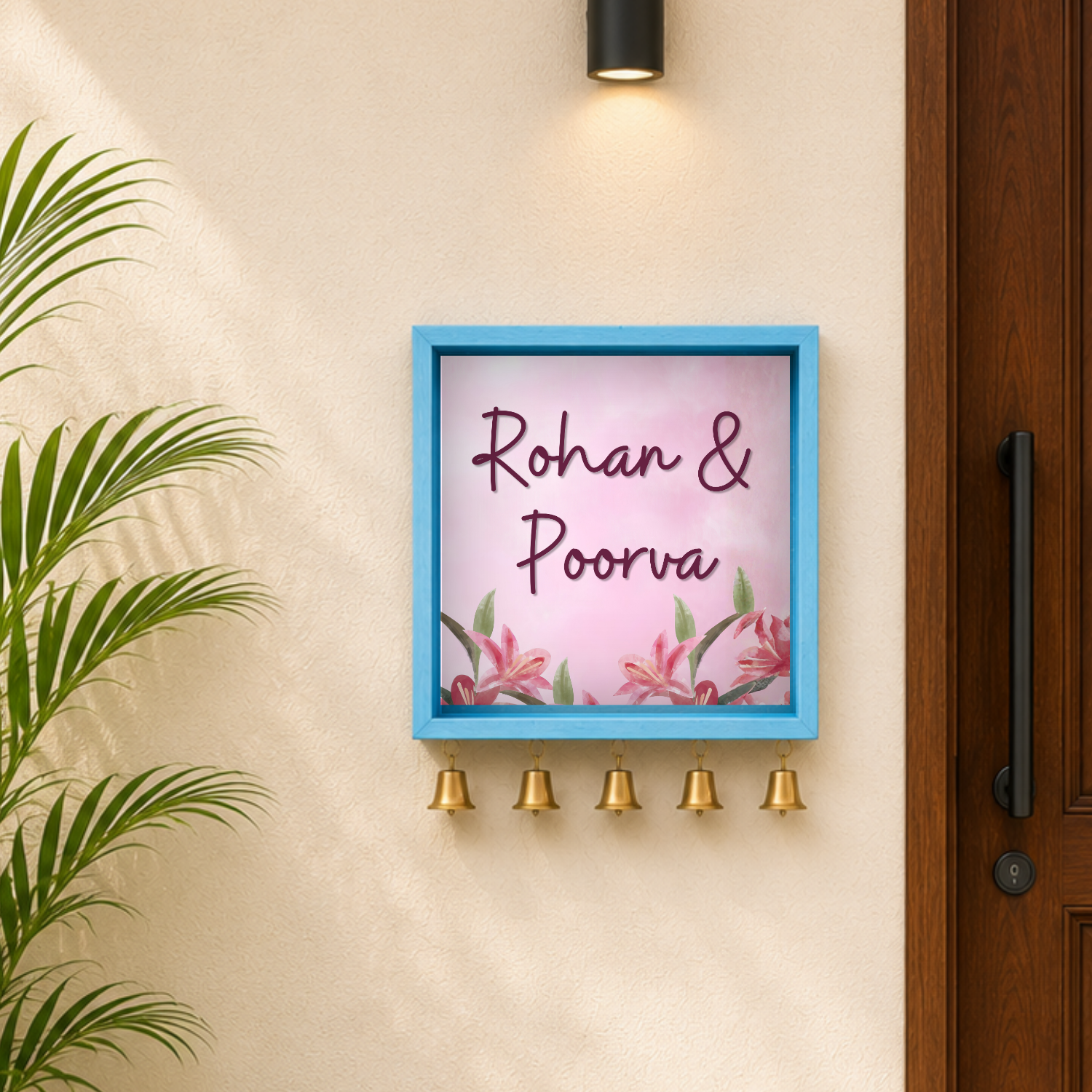 Craftpur Customized Wooden Name Plate