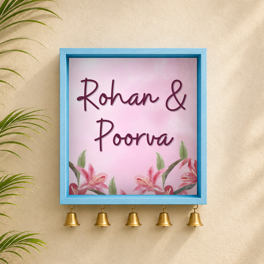 Craftpur Customized Wooden Name Plate