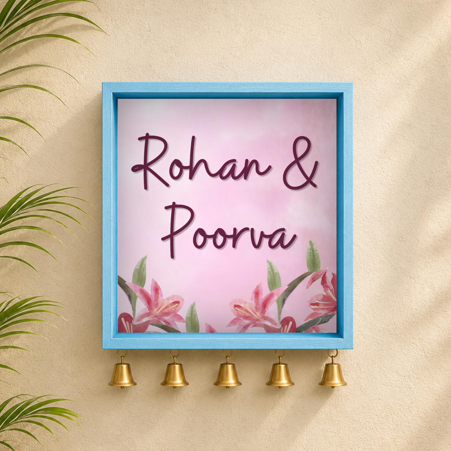 Craftpur Customized Wooden Name Plate