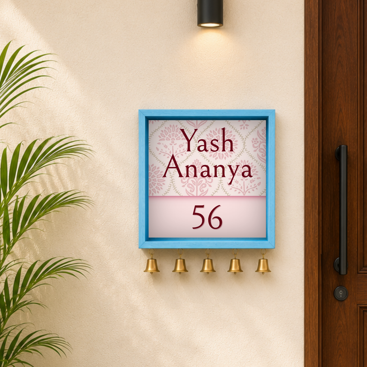 Craftpur Customized Wooden Name Plate