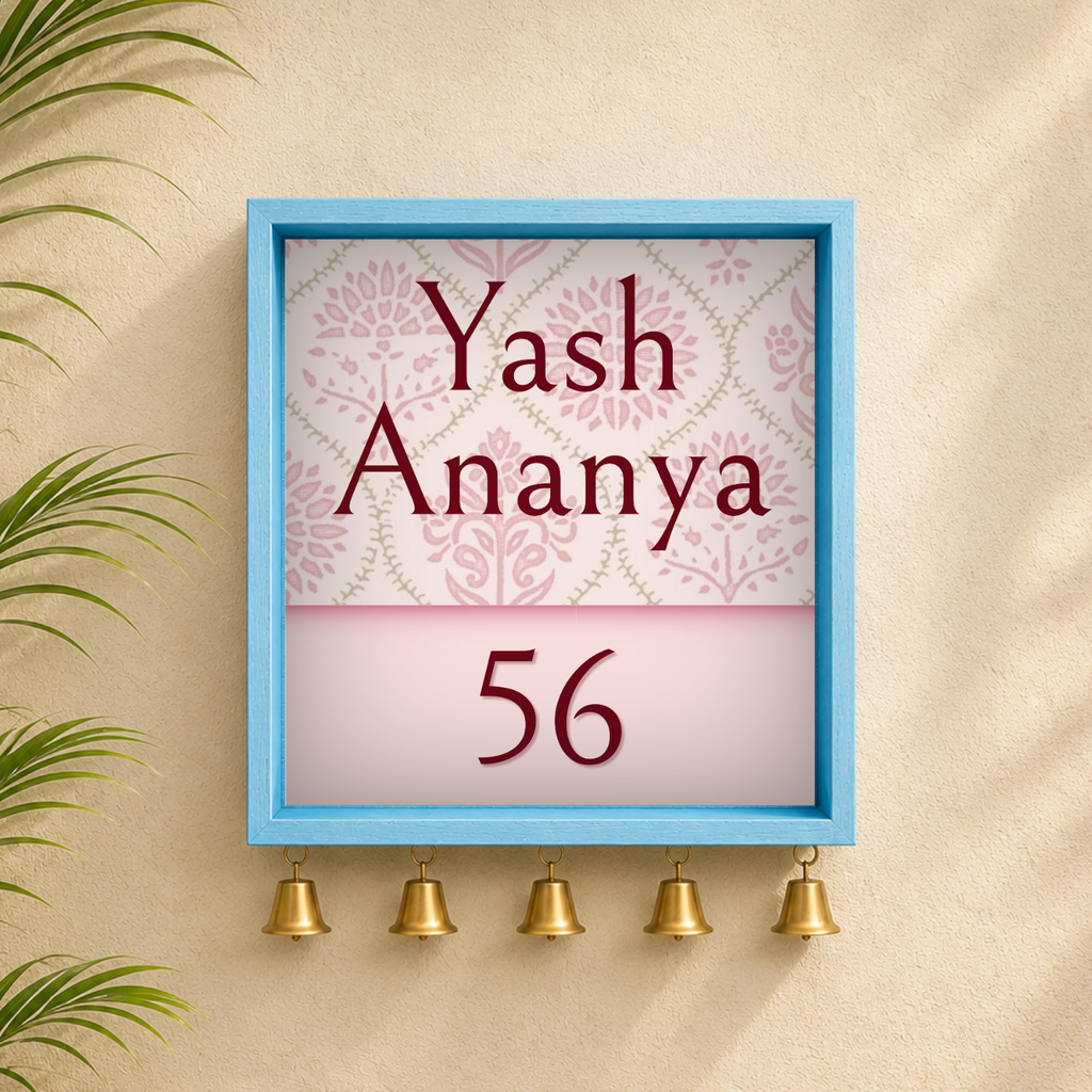Craftpur Customized Wooden Name Plate