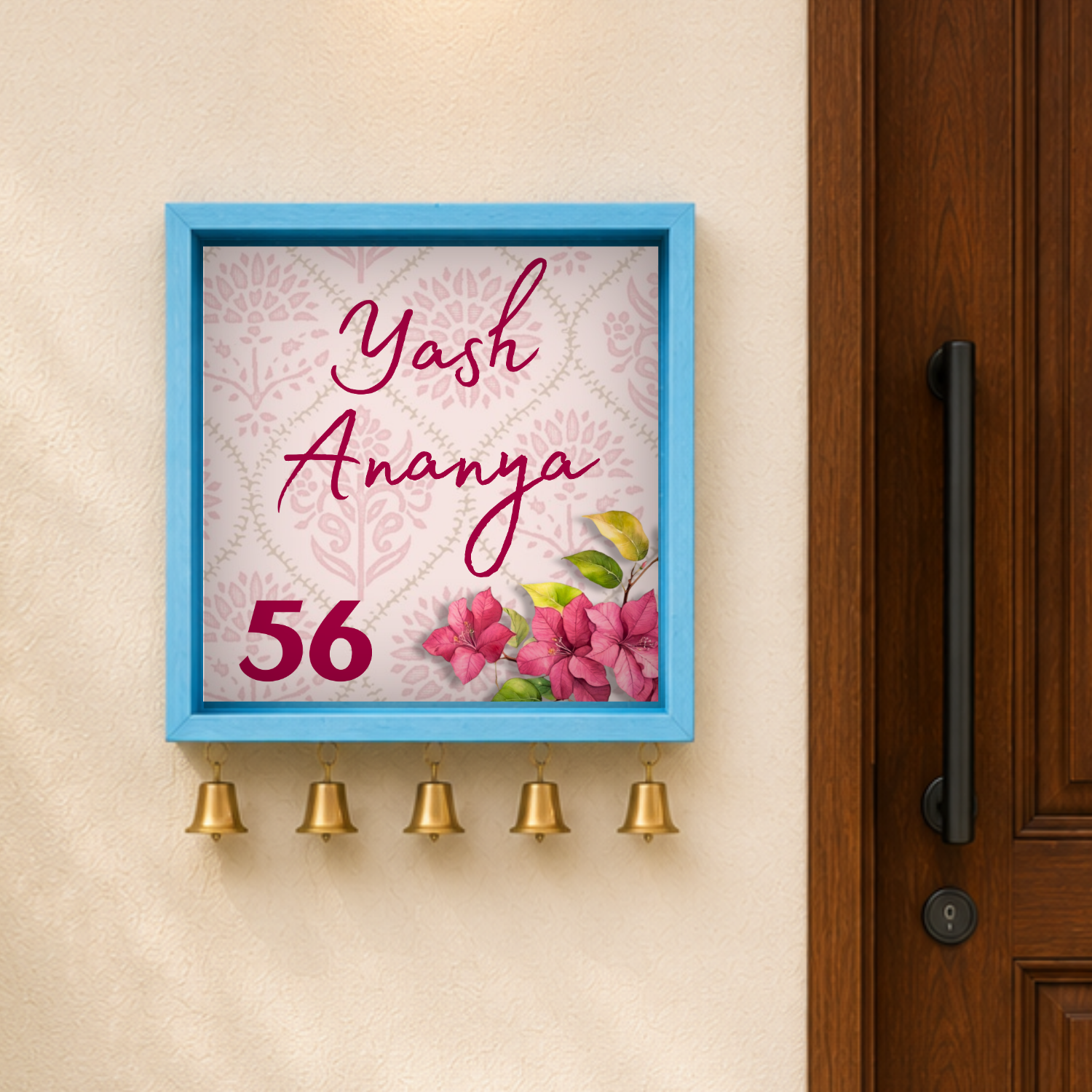 Craftpur Customized Wooden Name Plate