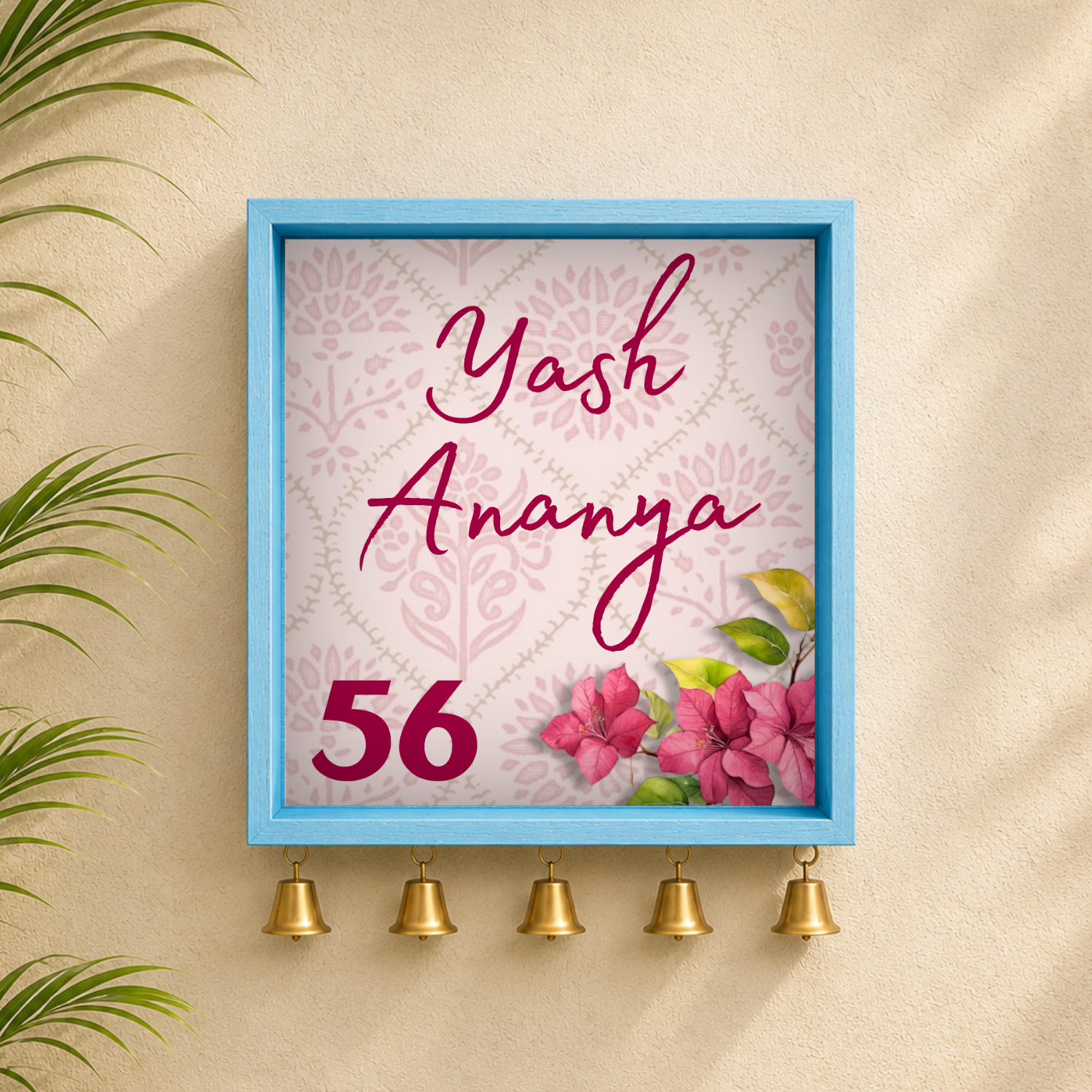 Craftpur Customized Wooden Name Plate