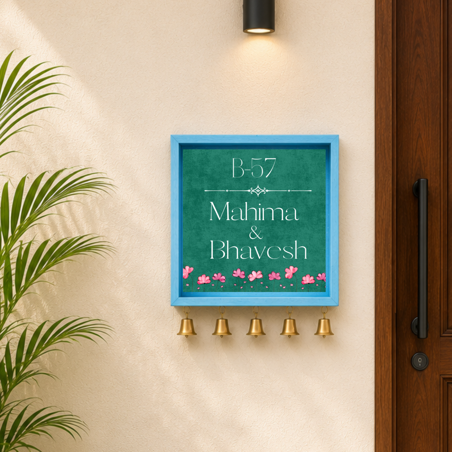 Craftpur Customized Wooden Name Plate