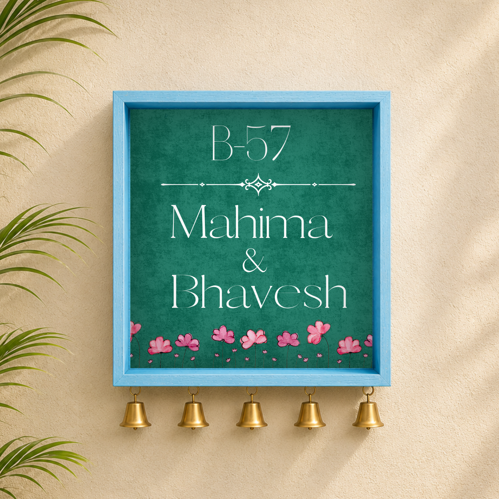 Craftpur Customized Wooden Name Plate