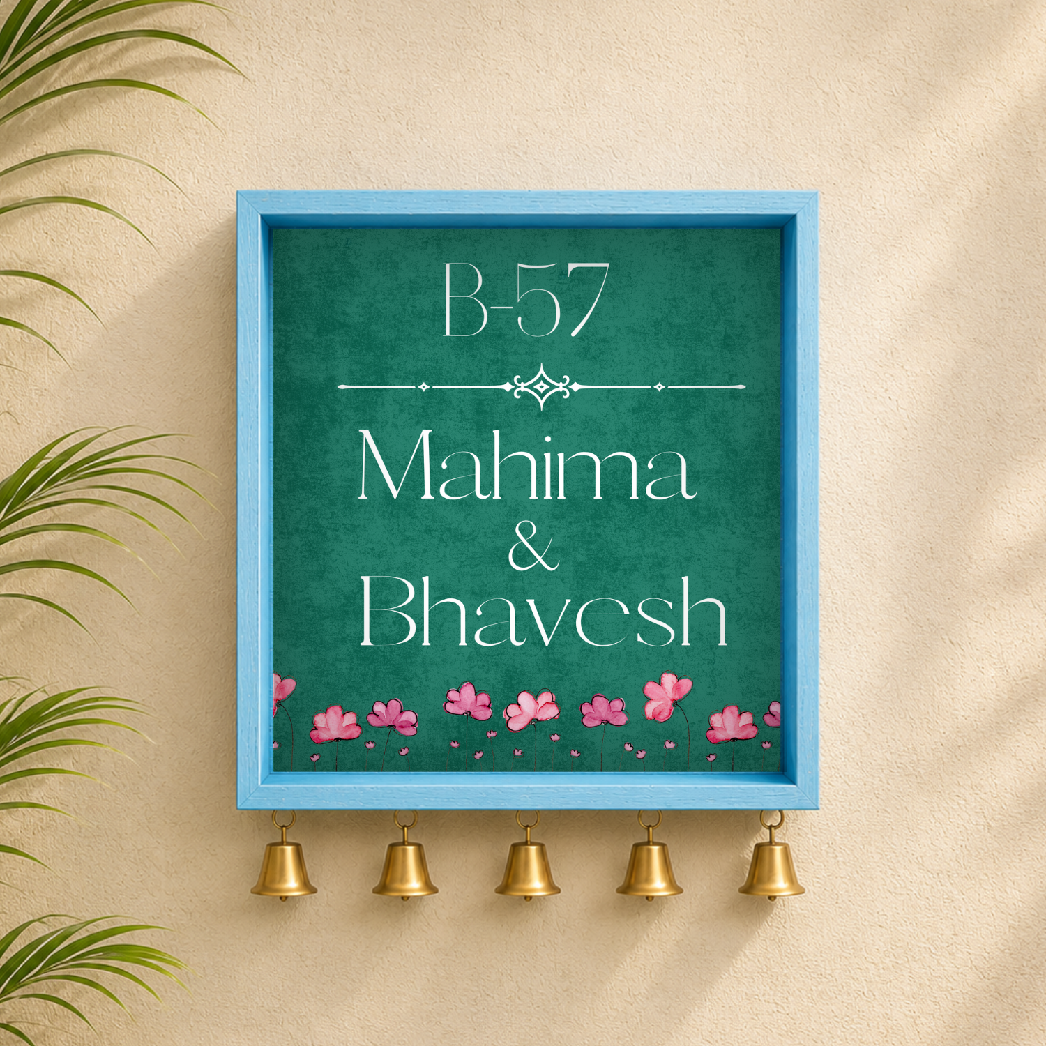 Craftpur Customized Wooden Name Plate
