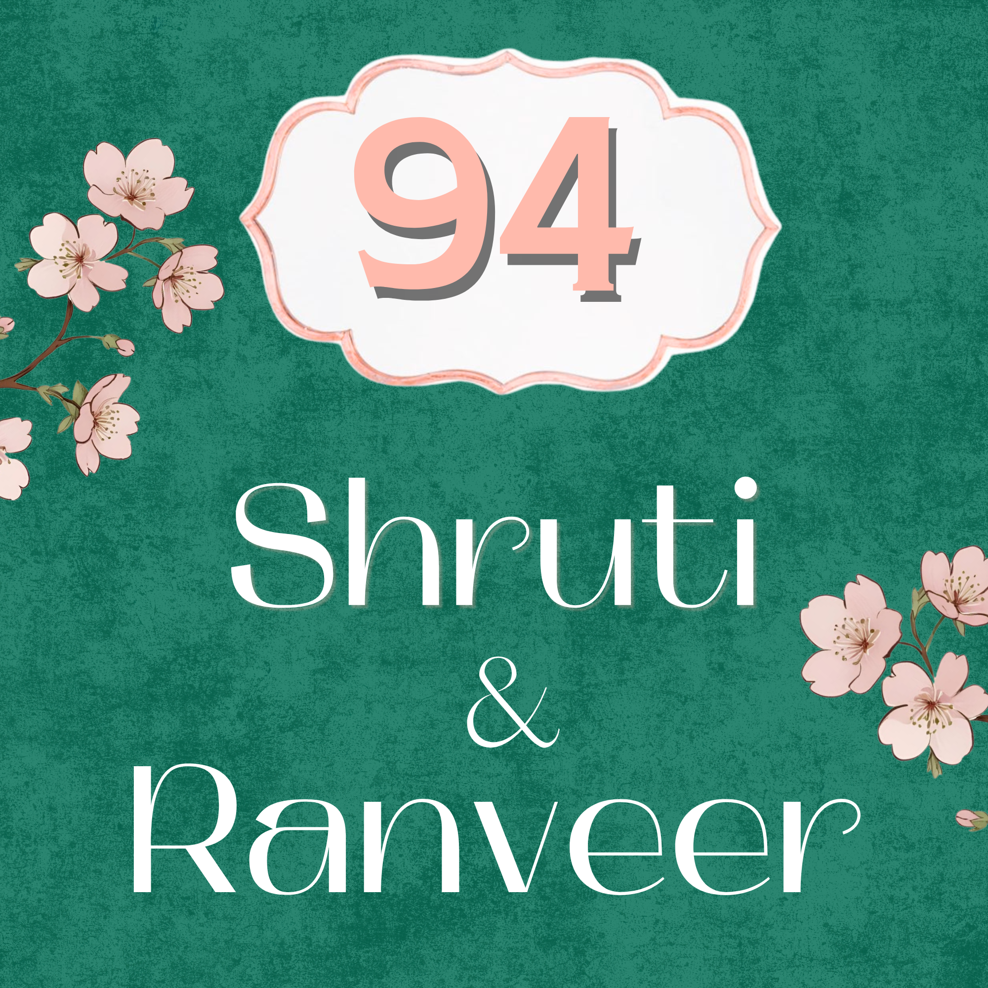 Craftpur Customized Wooden Name Plate