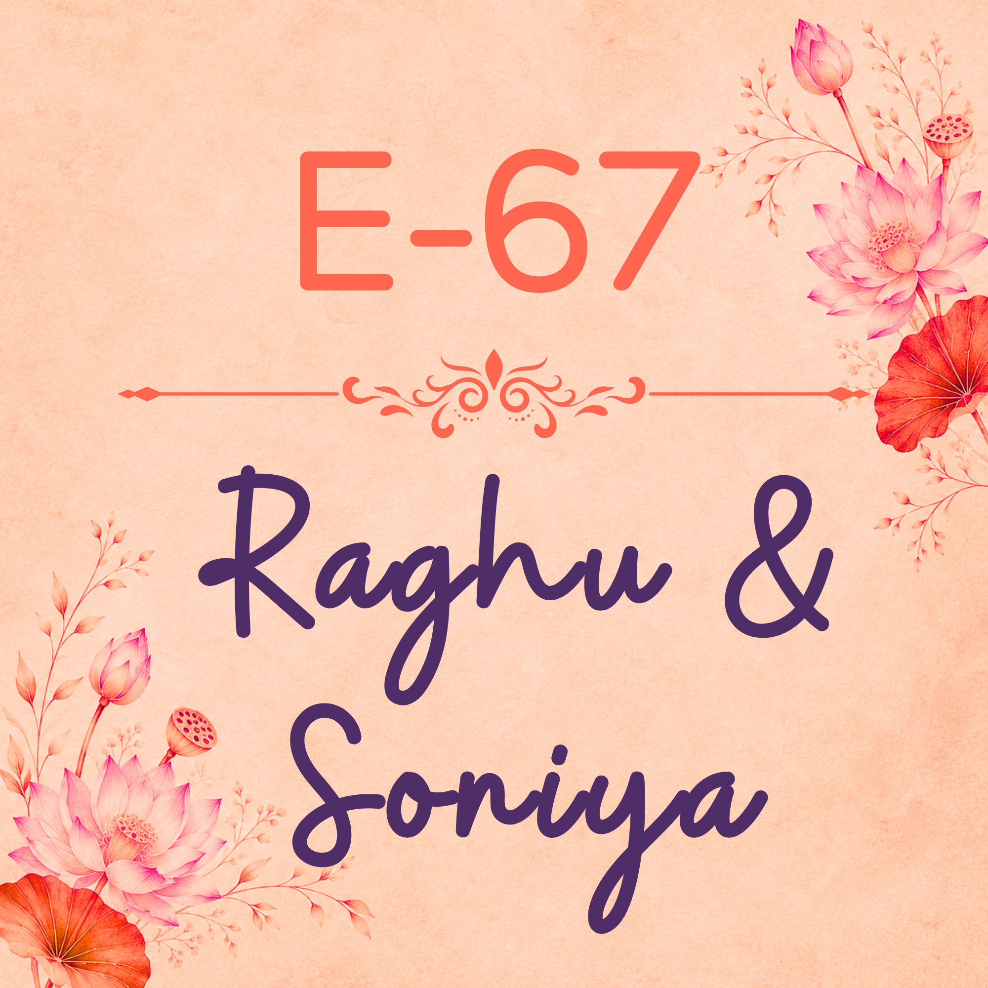 Craftpur Wooden Customized Name Plate