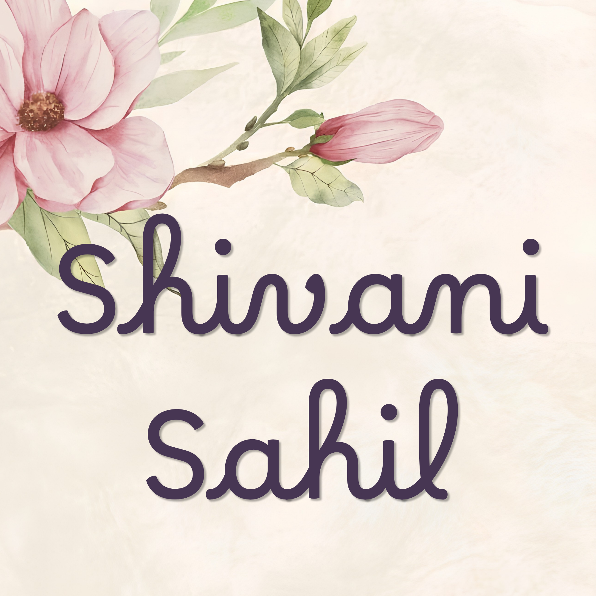 Craftpur Customized Wooden Name Plate