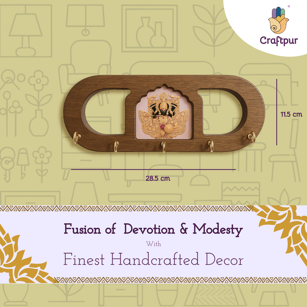 Sawariya Seth Ji Wooden Keyholder
