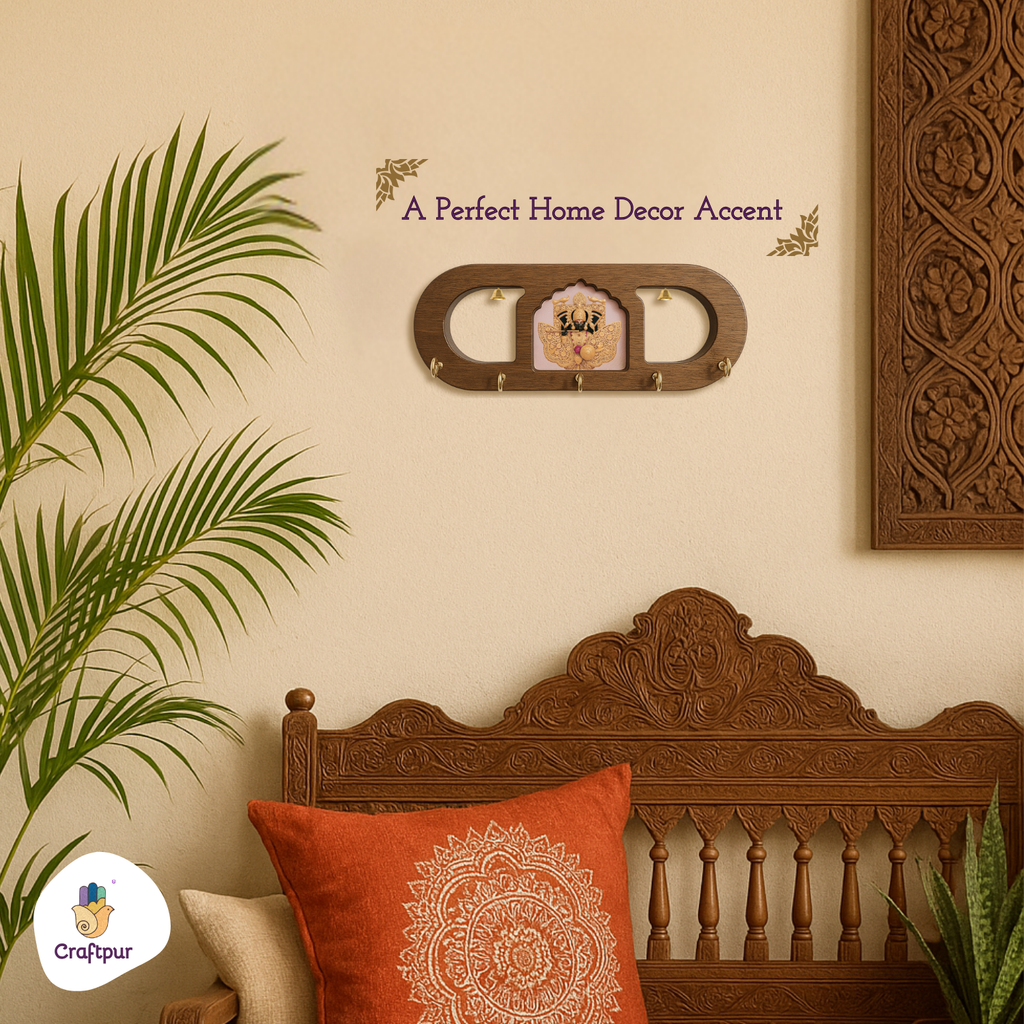 Sawariya Seth Ji Wooden Keyholder